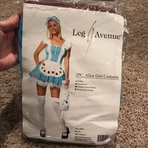 **sold**3pcs Alice Girl Costume